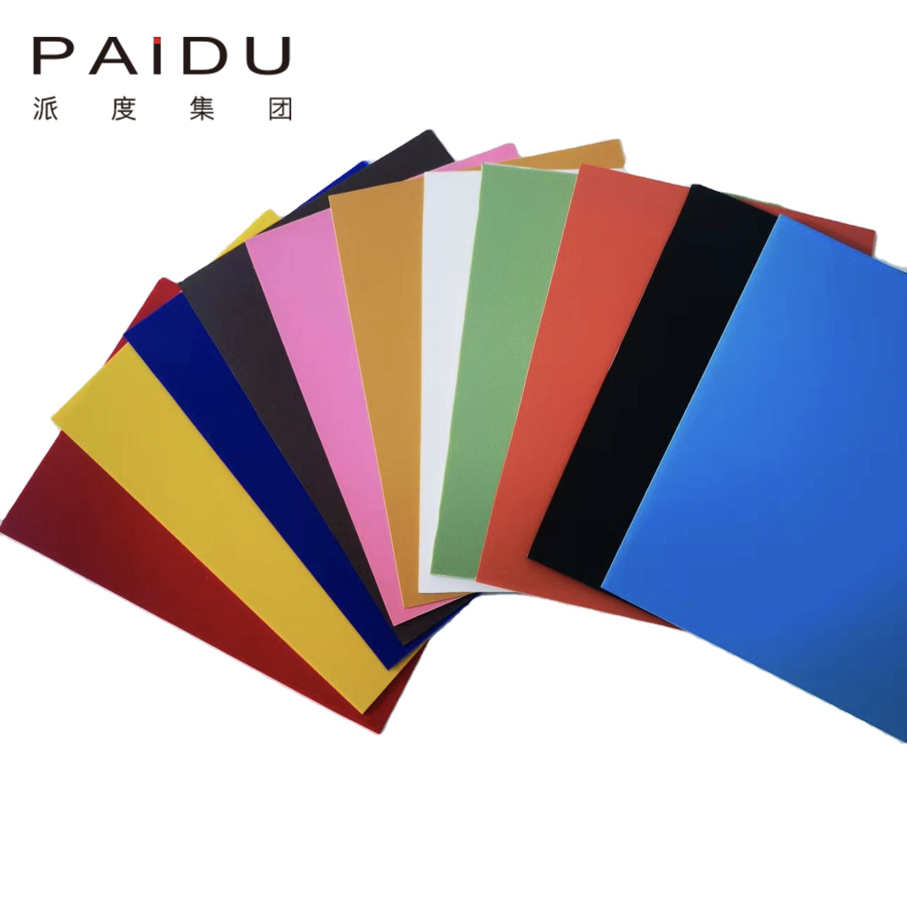 PAIDU GROUPFactory Plastic Price 0.3mm to 12mm ABS/PP/PE/HIPS/PMMA Sheet for Advertising Printing Industry and Thermoforming Plastic Parts