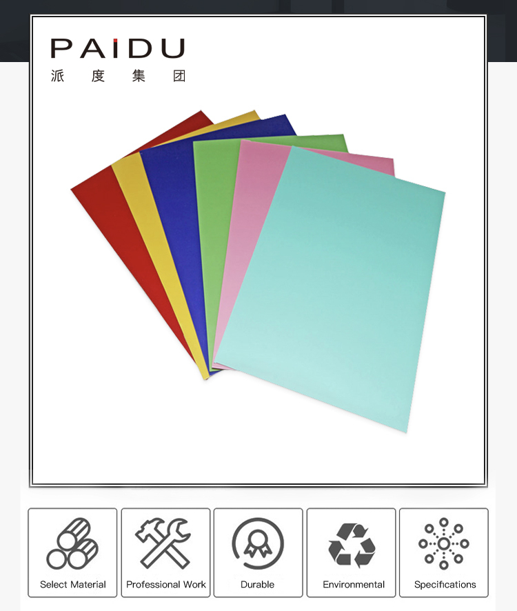 Paidu Group Colorful Engravable ABS High Glossy Sheet Advertising Board For Cutting