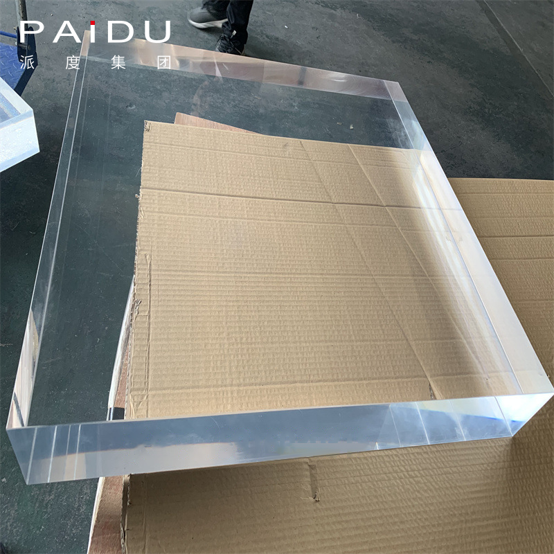 Paidu Group white lighting silver sign board pattern laser cut gold mirror thin acrylic sheet