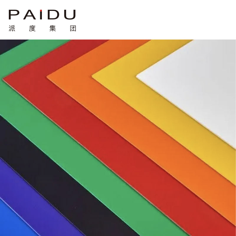 PAIDU GROUPFactory Plastic Price 0.3mm to 12mm ABS/PP/PE/HIPS/PMMA Sheet for Advertising Printing Industry and Thermoforming Plastic Parts