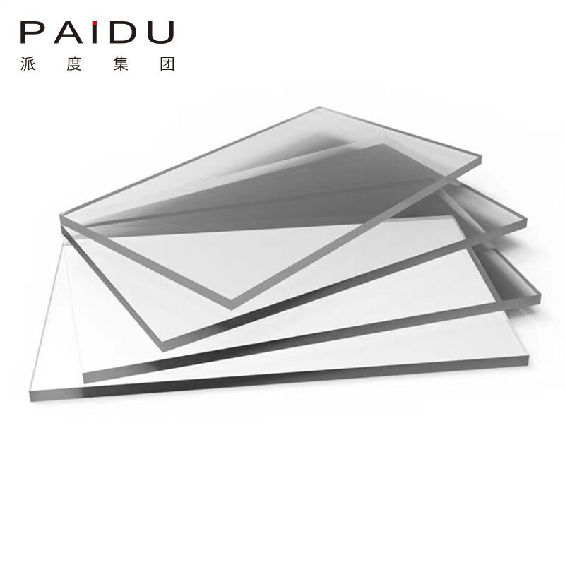 Paidu Group manufacturer A grade clear color glitter 4*8ft 4*6ft bulk wholesale cast acrylic sheet for advertising board