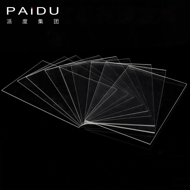 Paidu Group white lighting silver sign board pattern laser cut gold mirror thin acrylic sheet