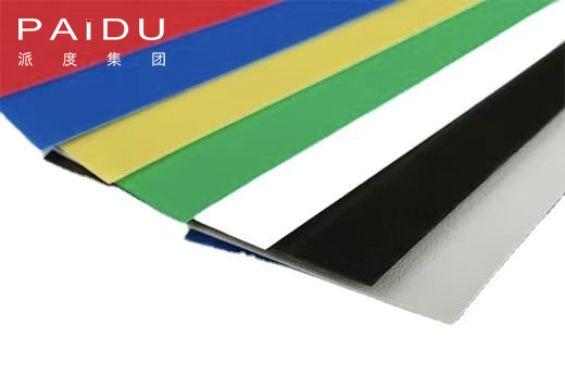 Paidu Group Colorful Engravable ABS High Glossy Sheet Advertising Board For Cutting