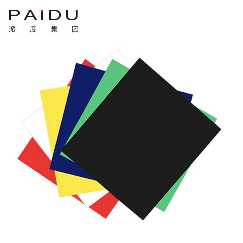 PAIDU GROUP Extruded polystyrene PS sheet 0.5mm Thick Black Rigid Film Ps Plastic Color Hips Sheet In Roll For Thermoforming