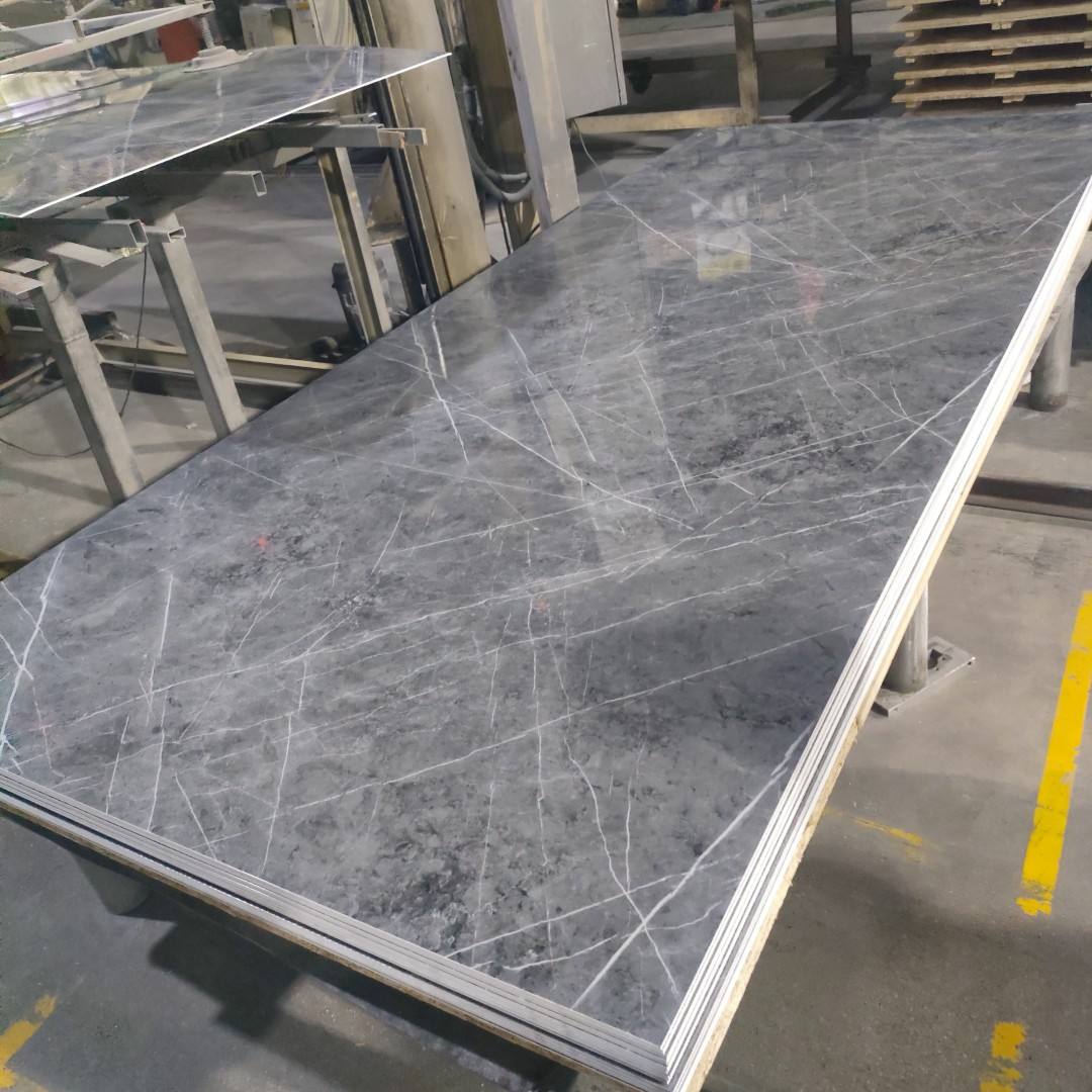Custom 2mm 3mm 4mm cupboard decoration uv pvc marbled plastic sheets wall panel for sale Manufacturer-Paidu Supplier