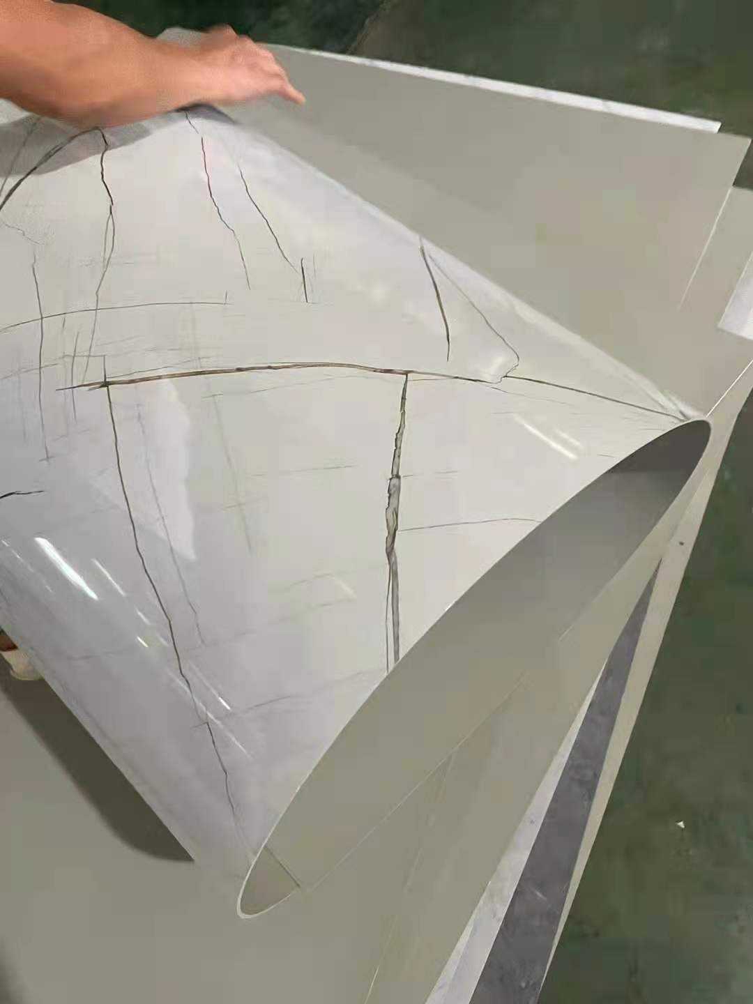 Paidu decroative pvc plastic sheet PVC Marble Interior UV Board Paidu Supplier