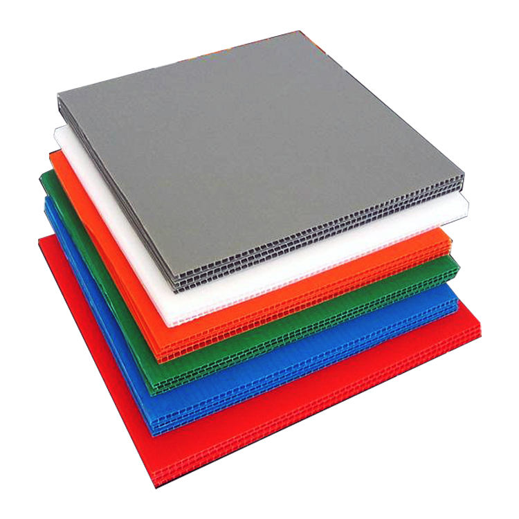 Paidu Group PP Corrugated Hollow Sheet Fire Flaming Retardant Ristance Construction Waterproof