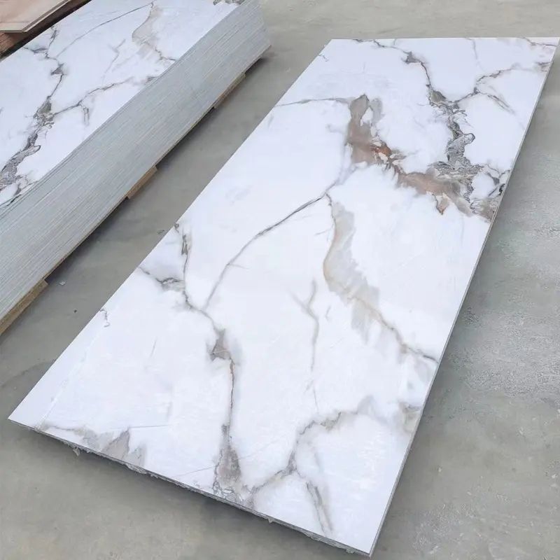PVC Plastic UV Marble Sheet for Wall Decoration Manufacturer-Paidu Supplier